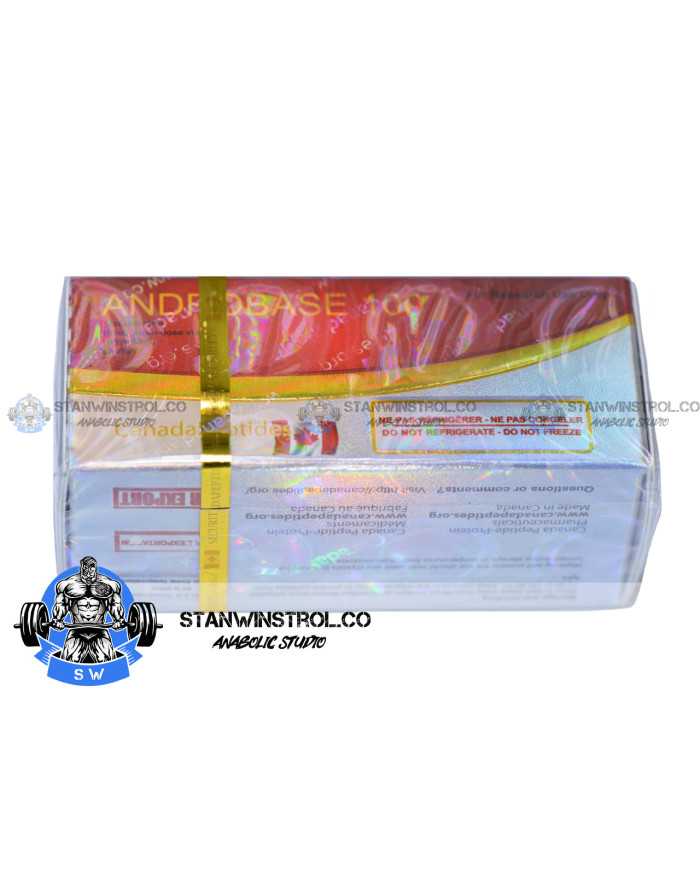 Androbase100 (Testosterone Base) 100mg/1ml 10ml vial Canada Peptides