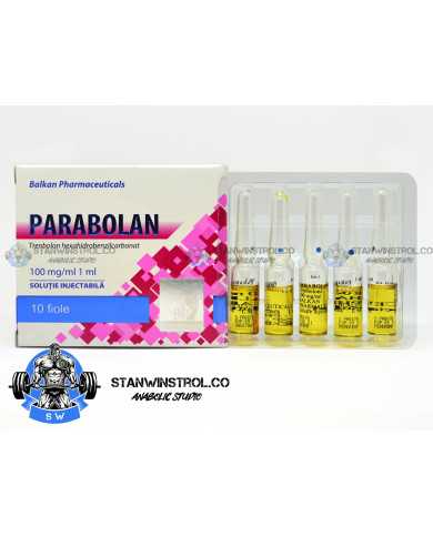 Parabolan (Trenbolone Hexahydrolbenzylcarbonate) 100mg/1ml 10 amps Balkan Pharmaceuticals
