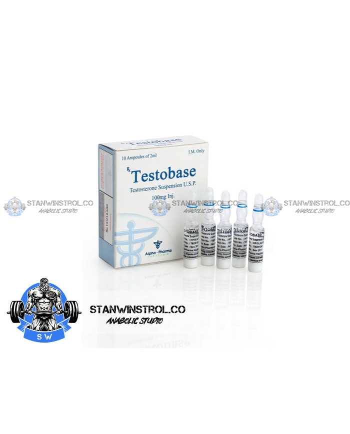Testobase 100 (Testosterone Suspension - Testosterone Water Base) 100mg/1ml 10amps, Alpha Pharma Testobase 100 (Testosterone Suspension - Testosterone Water Base) 100mg/1ml 10amps, Alpha Pharma
