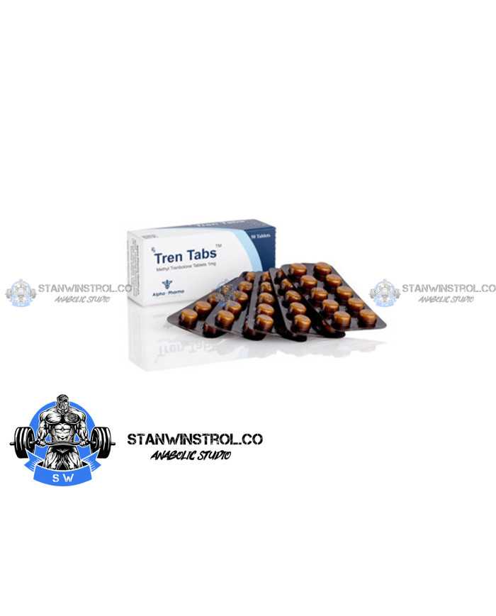 Tren Tabs (Metribolone - Methyltrienolone) 1 mg, 50 tabs, Alpha Pharma