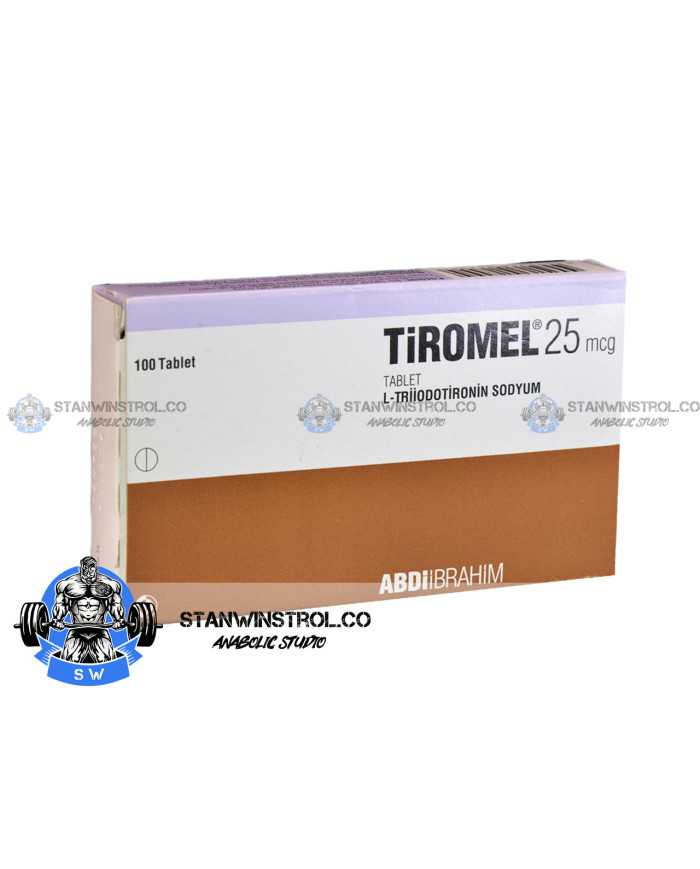 Tiromel (T3) 25mcg 100tabs Abdi Ibrahim, Turkey