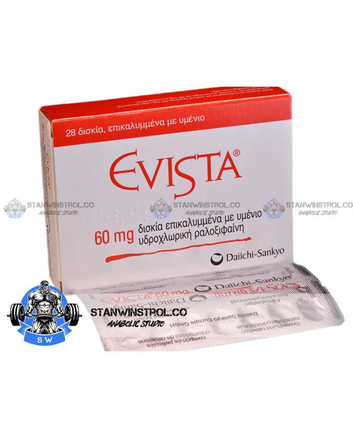 Evista (Raloxifene) 60mg 28tabs, Daiichi-Sankyo