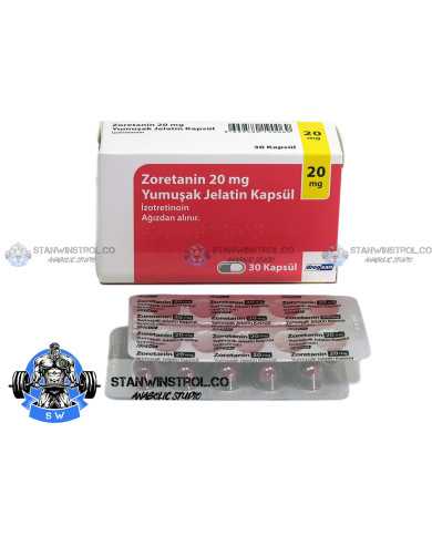 Zoretanin (Isotretinoin) 20mg 30caps Drogsan Turkey Zoretanin (Isotretinoin) 20mg 30caps Drogsan Turkey
