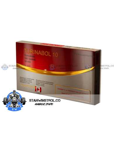 TURINABOL (4-CHLORODEHYDROMETHYLTESTOSTERONE) 10MG 100TABS CANADA PEPTIDES