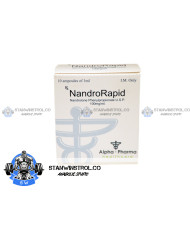 NandroRapid (Nandrolone Phenylpropionate) 100mg/1ml 10ml vial Alpha Pharma NandroRapid (Nandrolone Phenylpropionate) 100mg/1ml 10ml vial Alpha Pharma
