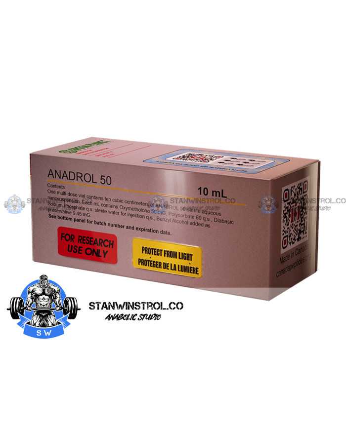 Anadrol (Oxymetholone) 50mg/1ml 10ml Canada Peptides