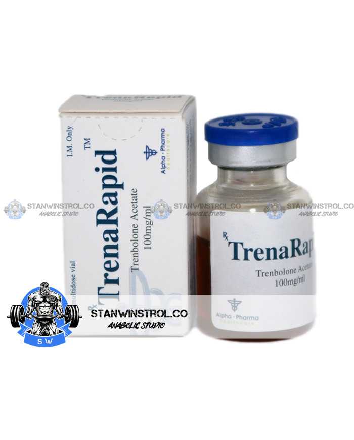 TrenaRapid (Trenbolone Acetate) 100mg/1ml 1vial 10ml, Alpha Pharma