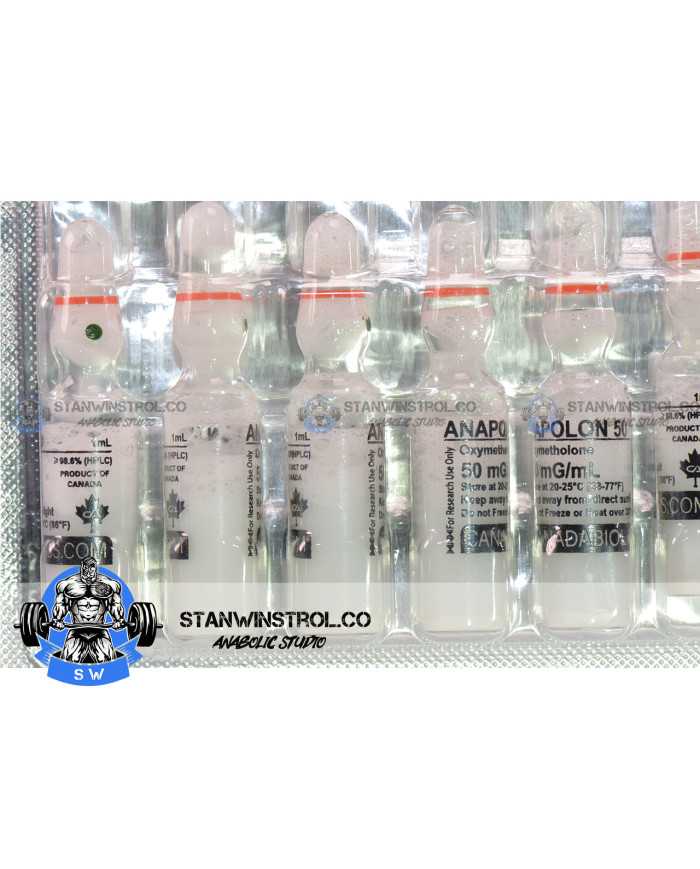 Anapolon (Anadrol) Oxymetholone 50mg/1ml 10amps Canada Biolabs
