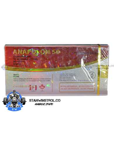 Anapolon (Anadrol) Oxymetholone 50mg/1ml 10amps Canada Biolabs