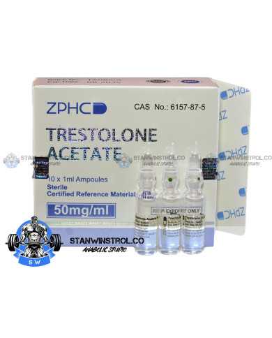 TRESTOLONE ACETATE (MENT) 50MG/1ML 10AMPS, ZPHC