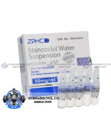 Stanozolol suspension (Winstrol - Stanozolol) 50mg/1ml 10amps, ZPHC