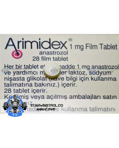 Arimidex (Anastrozole) 1mg, 28tabs, AstraZeneca Arimidex (Anastrozole) 1mg, 28tabs, AstraZeneca