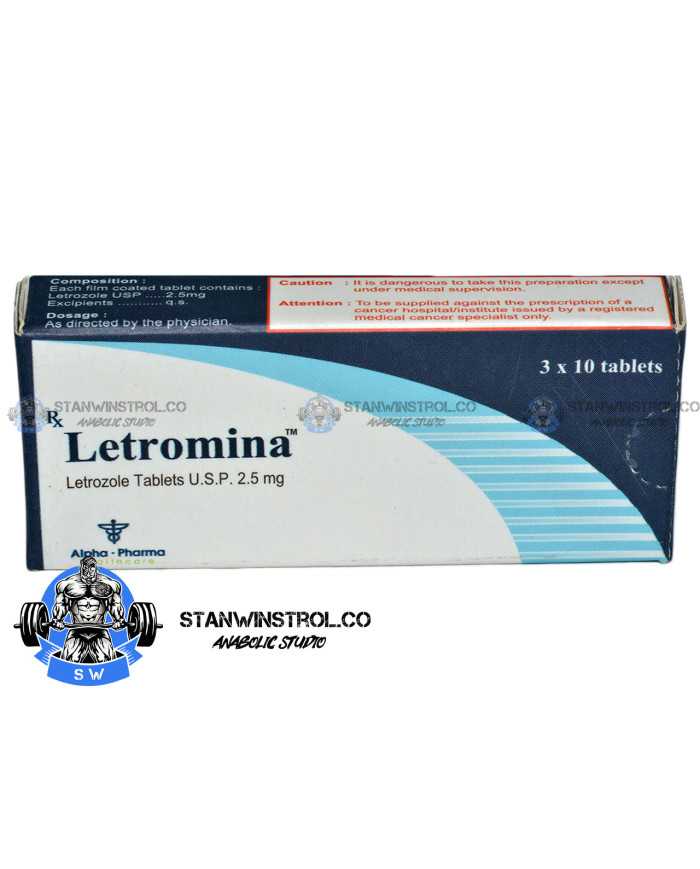 Letromina (Letrozole) 2.5mg 30tabs, Alpha Pharma