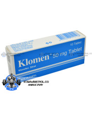 KLOMEN (Clomiphene Citrate, CLOMID) 50mg 10tabs, KOCAK Farma Turkey