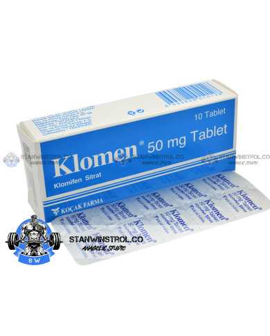 KLOMEN (Clomiphene Citrate, CLOMID) 50mg 10tabs, KOCAK Farma Turkey KLOMEN (Clomiphene Citrate, CLOMID) 50mg 10tabs, KOCAK Farma Turkey