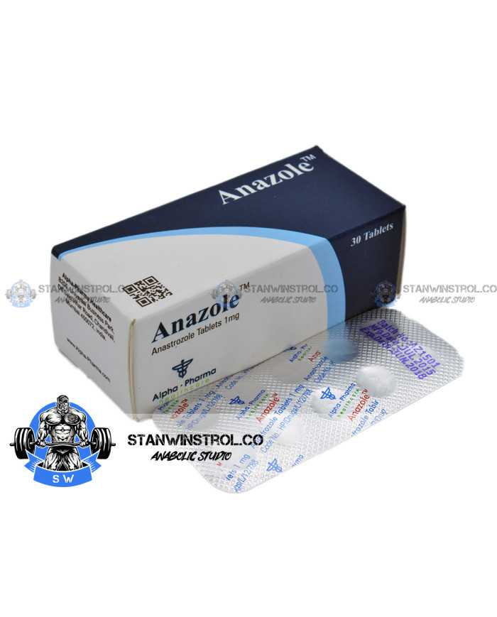Anazole (Anastrozole) 1mg 30 tabs, Alpha Pharma