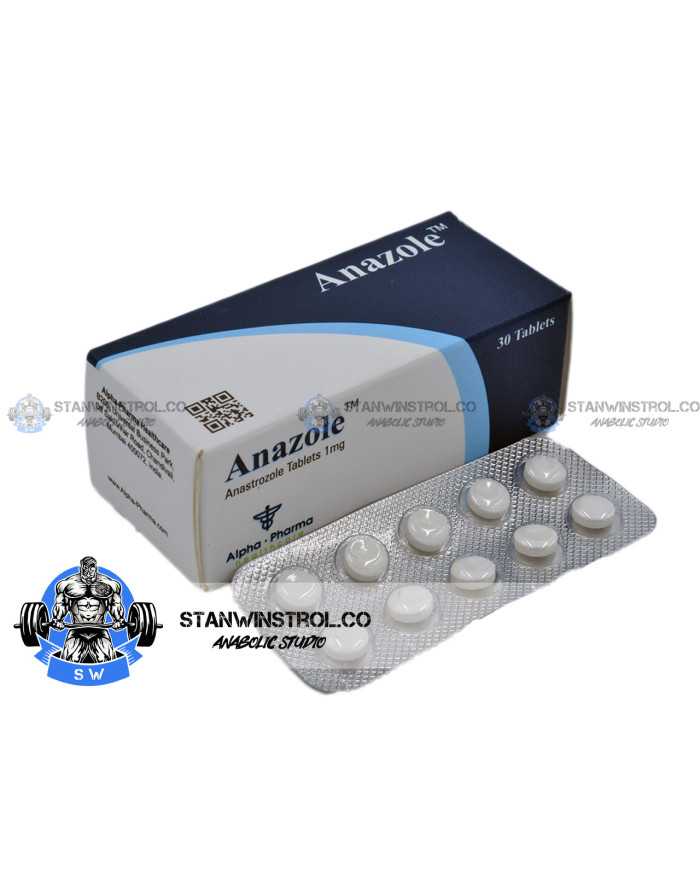 Anazole (Anastrozole) 1mg 30 tabs, Alpha Pharma