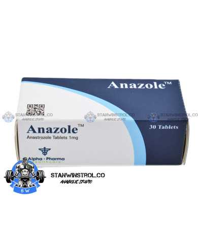 Anazole (Anastrozole) 1mg 30 tabs, Alpha Pharma Anazole (Anastrozole) 1mg 30 tabs, Alpha Pharma