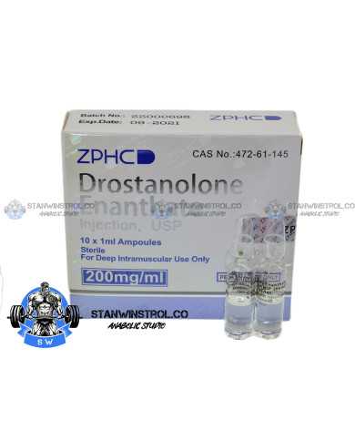 Drostanolone Enanthate (MASTERON) 200mg/ml 10amps, ZPHC