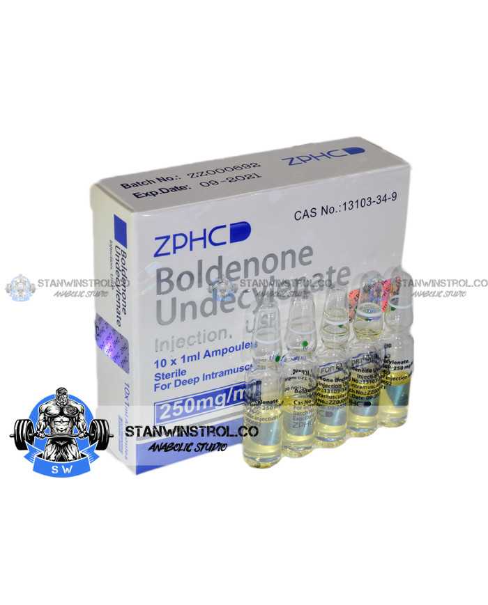 Boldenone Undecylenate 250mg/ml, 10amps ZPHC