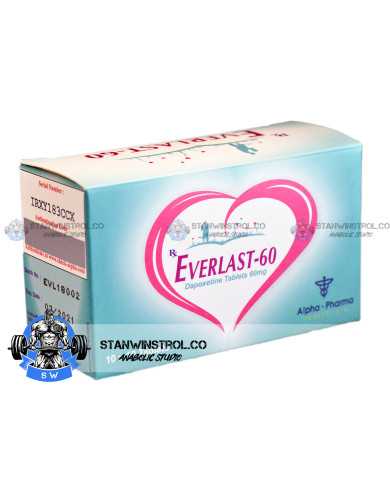 Everlast (DAPOXETINE) 60mg 10tabs Alpha Pharma Everlast (DAPOXETINE) 60mg 10tabs Alpha Pharma