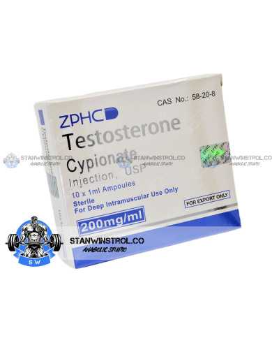 Testosterone Cypionate 200mg/1ml 10amps, ZPHC Testosterone Cypionate 200mg/1ml 10amps, ZPHC