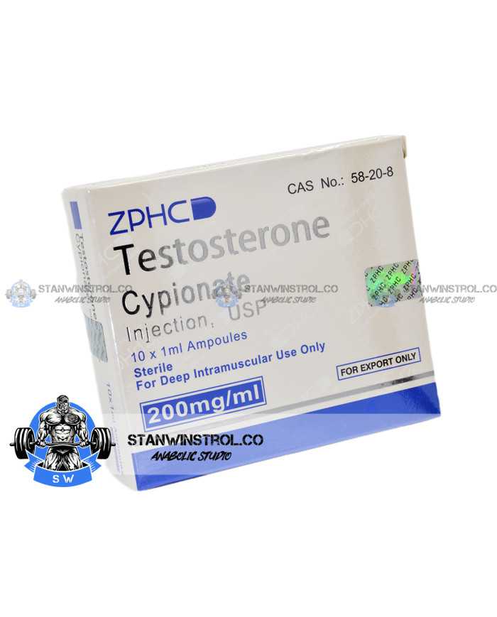 Testosterone Cypionate 200mg/1ml 10amps, ZPHC