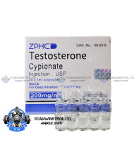 Testosterone Cypionate 200mg/1ml 10amps, ZPHC