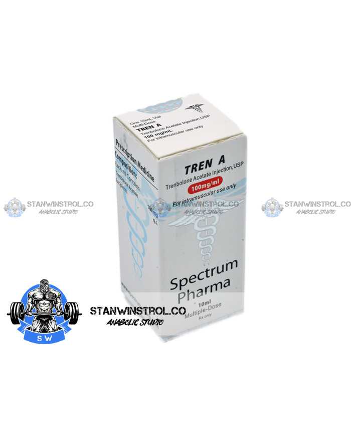 Tren A (Trenbolone Acetate) 100mg/1ml 10ml vial, Spectrum Pharma