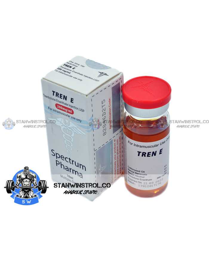 Tren E (Trenbolone Enanthate) 200mg/1ml 10ml vial, Spectrum Pharma