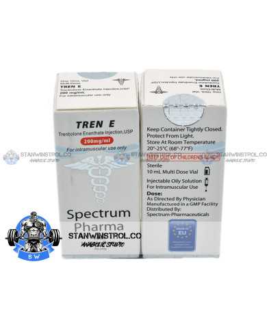 Tren E (Trenbolone Enanthate) 200mg/1ml 10ml vial, Spectrum Pharma Tren E (Trenbolone Enanthate) 200mg/1ml 10ml vial, Spectrum Pharma