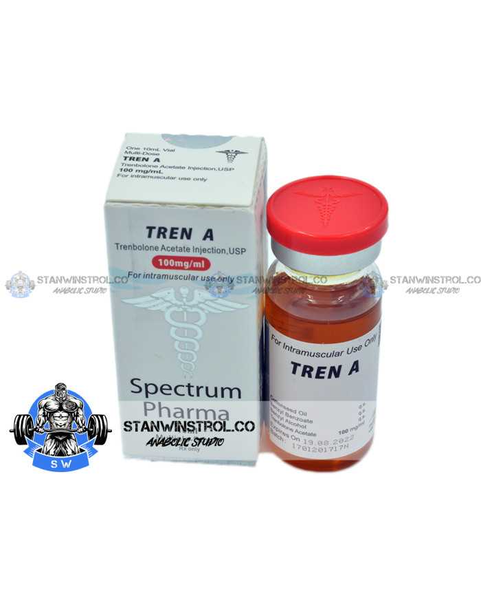 Tren A (Trenbolone Acetate) 100mg/1ml 10ml vial, Spectrum Pharma