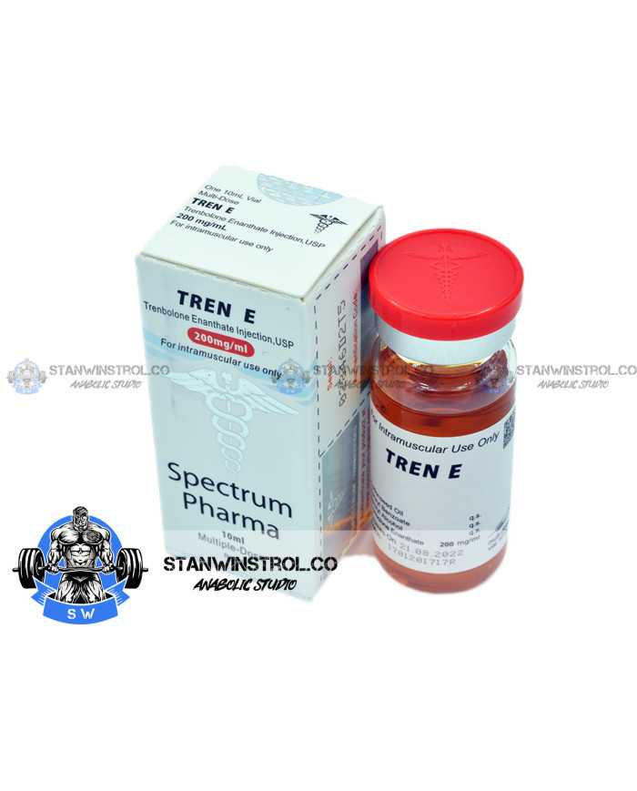 Tren E (Trenbolone Enanthate) 200mg/1ml 10ml vial, Spectrum Pharma