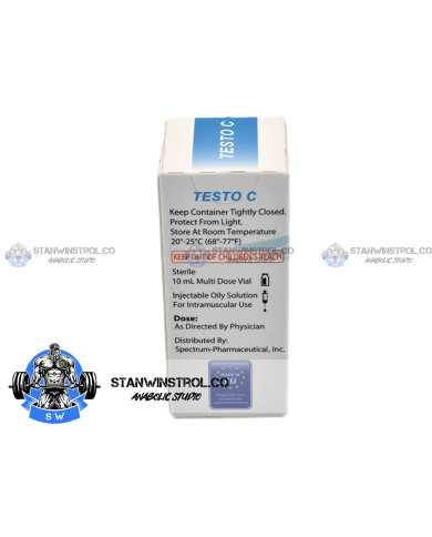Testo C (Testosterone Cypionate) 250mg/1ml 10ml vial, Spectrum Pharma Testo C (Testosterone Cypionate) 250mg/1ml 10ml vial, Spectrum Pharma