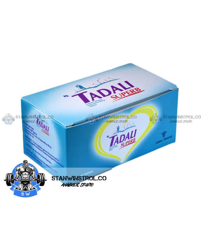 Tadali Superb (Cialis+Priligy) 20mg+60mg 10tabs, Alpha-Pharma