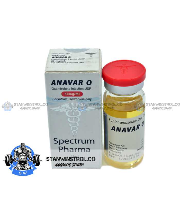 ANAVAR Oil based (Oxandrolone) 50mg/1ml 10ml vial, Spectrum Pharma