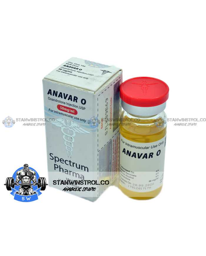 ANAVAR Oil based (Oxandrolone) 50mg/1ml 10ml vial, Spectrum Pharma