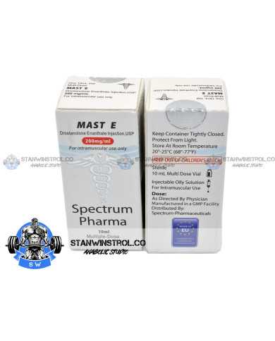 Mast E (Drostanolone Enanthate) 200mg/ml 10ml vial, Spectrum Pharmaceuticals Mast E (Drostanolone Enanthate) 200mg/ml 10ml vial, Spectrum Pharmaceuticals