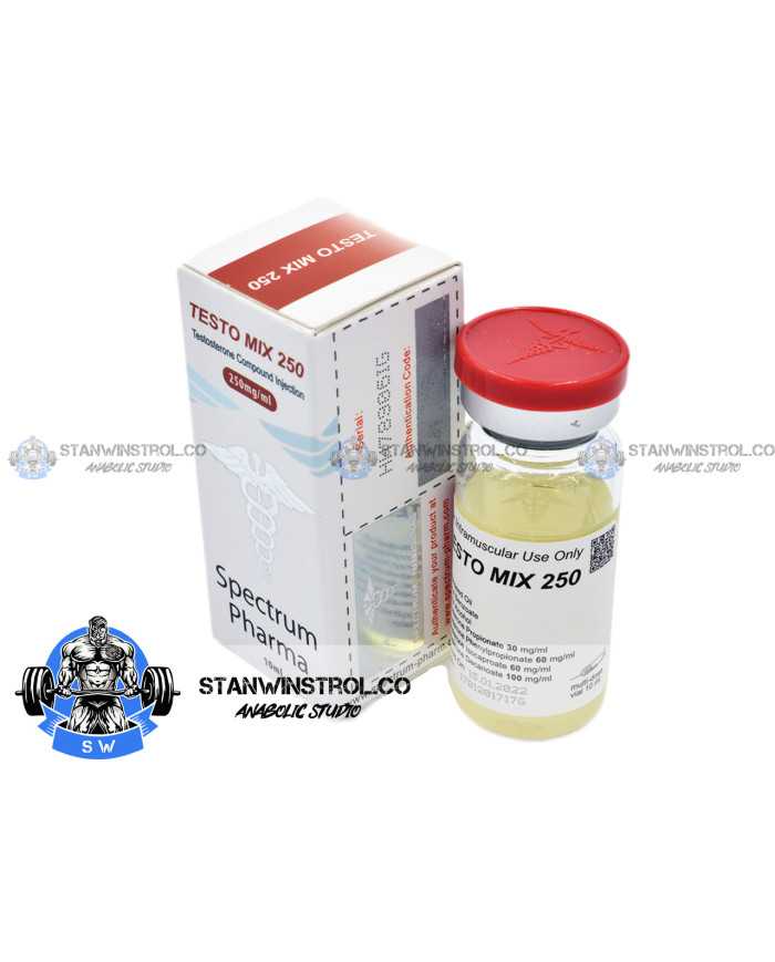 Testo Mix (Sustanon 250 - Testosterone blend) 250mg/1ml 10 ml Spectrum Pharmaceuticals