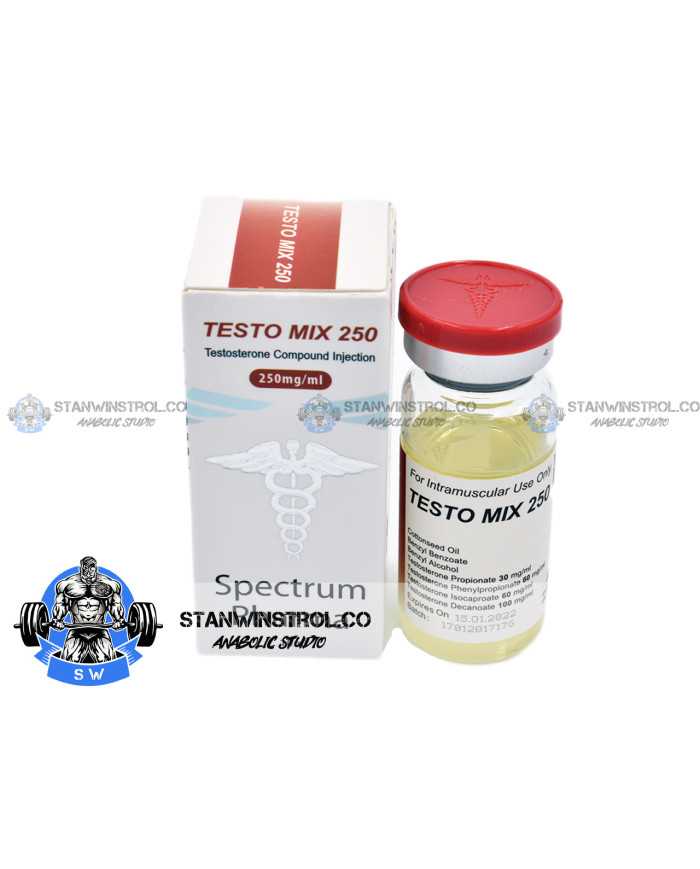 Testo Mix (Sustanon 250 - Testosterone blend) 250mg/1ml 10 ml Spectrum Pharmaceuticals