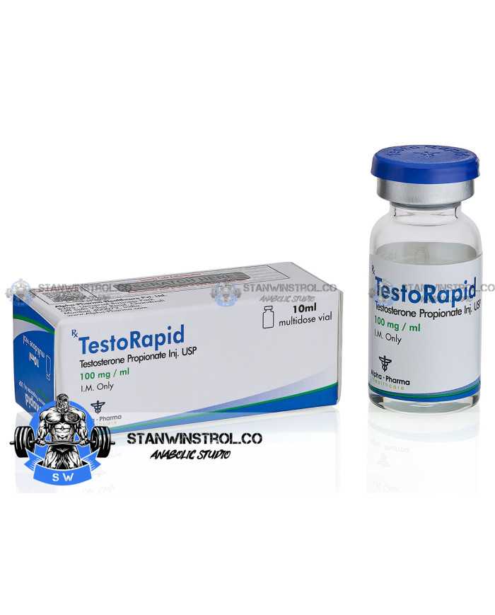 TestoRapid (Testosterone Propionate) 100mg/1ml 1vial 10ml, Alpha Pharma