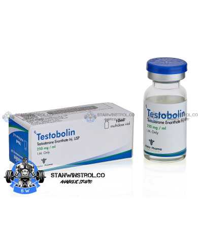 Testobolin (Testosterone Enanthate) 250mg/1ml 1vial 10ml, Alpha Pharma Testobolin (Testosterone Enanthate) 250mg/1ml 1vial 10ml, Alpha Pharma