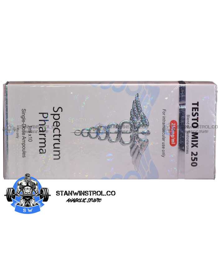 Testo Mix (Sustanon 250 - Testosterone blend) 250mg/1ml 10amps Spectrum Pharmaceuticals Testo Mix (Sustanon 250 - Testosterone blend) 250mg/1ml 10amps Spectrum Pharmaceuticals