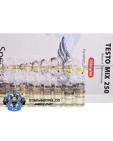 Testo Mix (Sustanon 250 - Testosterone blend) 250mg/1ml 10amps Spectrum Pharmaceuticals Testo Mix (Sustanon 250 - Testosterone blend) 250mg/1ml 10amps Spectrum Pharmaceuticals