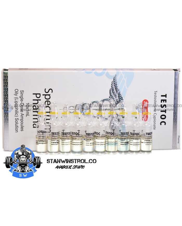 Testo C (Testosterone Cypionate) 200mg/1ml 10amps Spectrum Pharma Testo C (Testosterone Cypionate) 200mg/1ml 10amps Spectrum Pharma