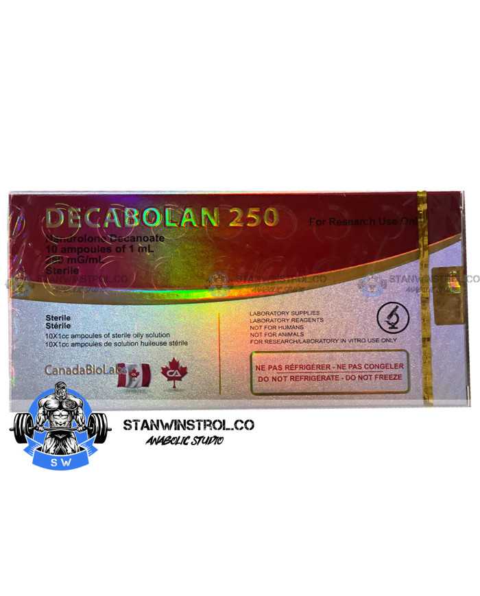 Decabolan (Nandrolone Decanoate) 250mg/1ml 10 amps Canada Biolabs