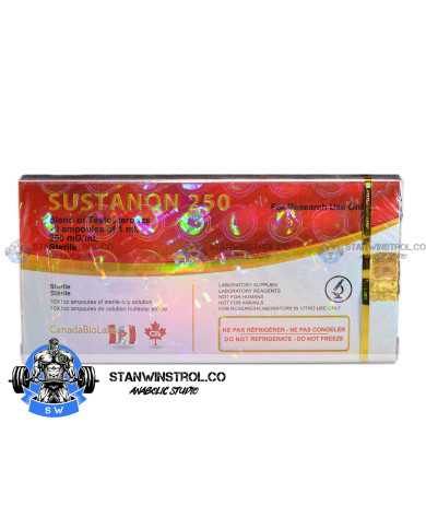 Sustanon250 (Testosterone blend) 250mg/1ml 10 amps Canada Biolabs