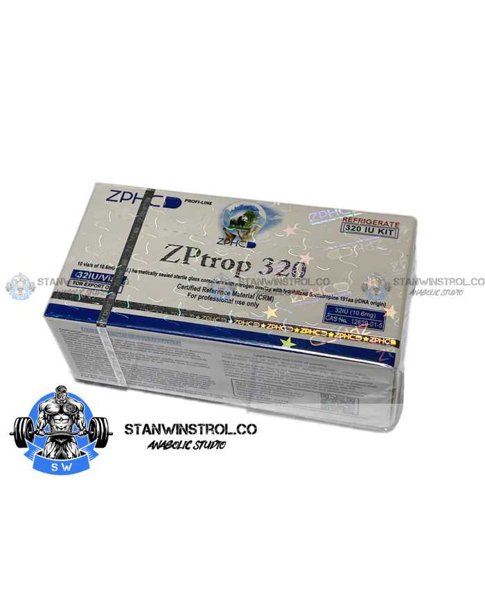 ZPTROP (HGH - HUMAN GROWTH HORMONE) 32IU PER VIAL 10 VIALS, 320ui kit ZPHC