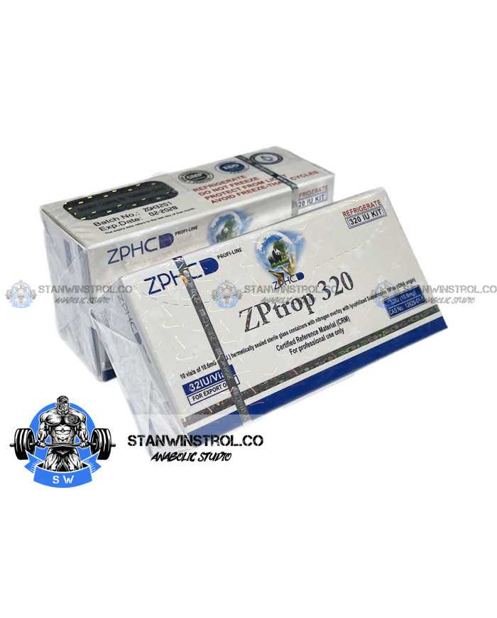 ZPTROP (HGH - HUMAN GROWTH HORMONE) 32IU PER VIAL 10 VIALS, 320ui kit ZPHC