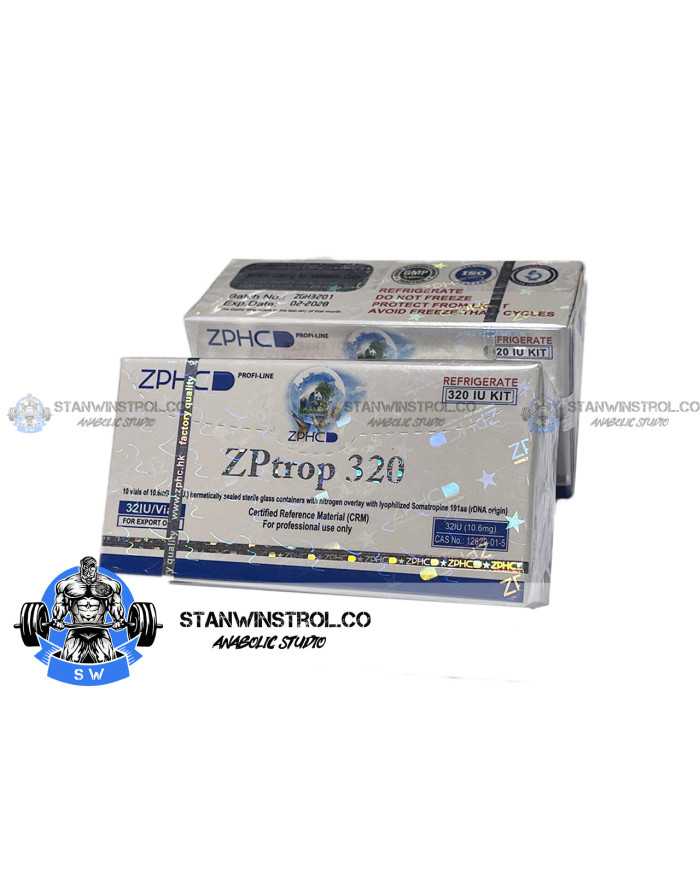 ZPTROP (HGH - HUMAN GROWTH HORMONE) 32IU PER VIAL 10 VIALS, 320ui kit ZPHC